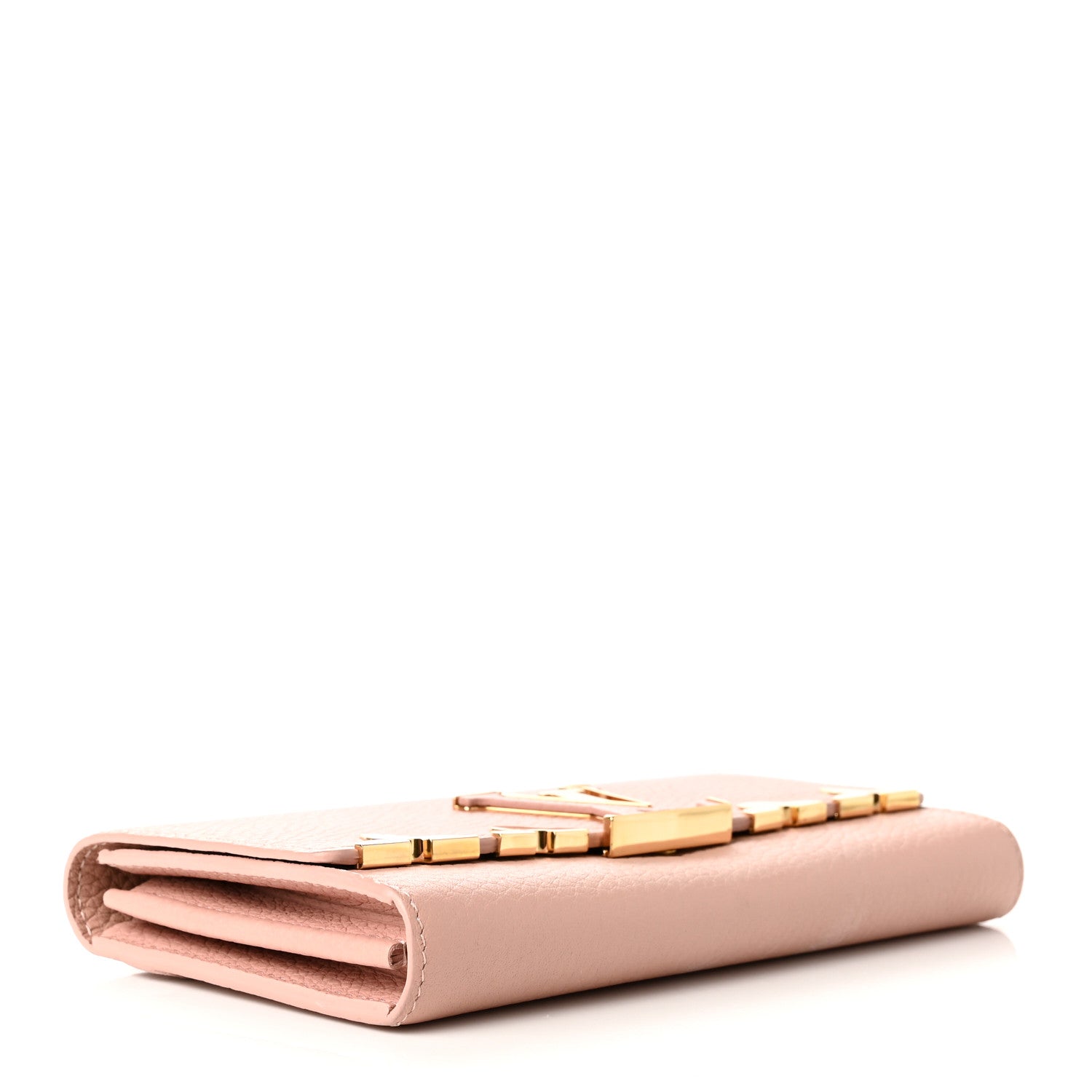 Louis Vuitton Taurillon Embellished Capucines Long Wallet Magnolia 4 of 8