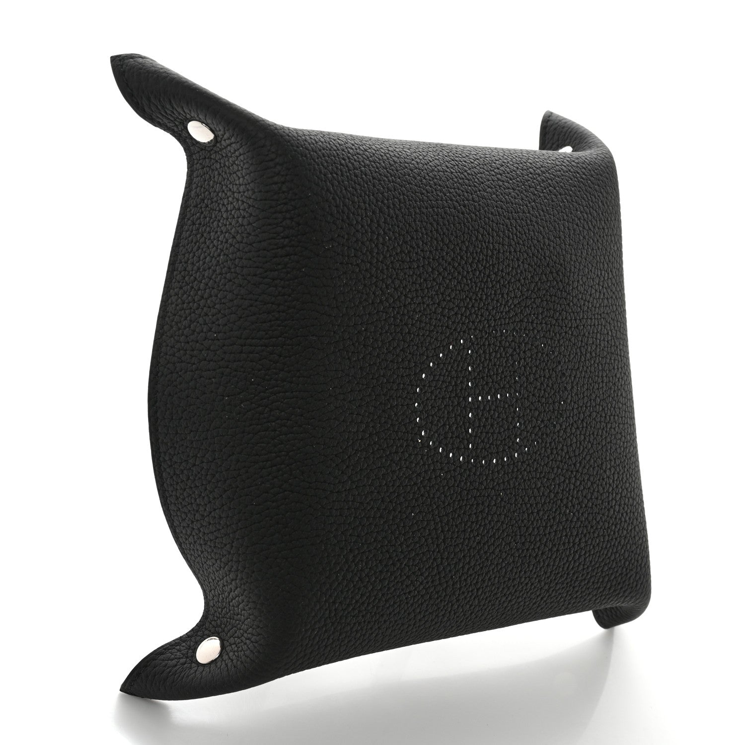 Hermes Taurillon Clemence Mises et Relances Change Tray Black 2 of 4