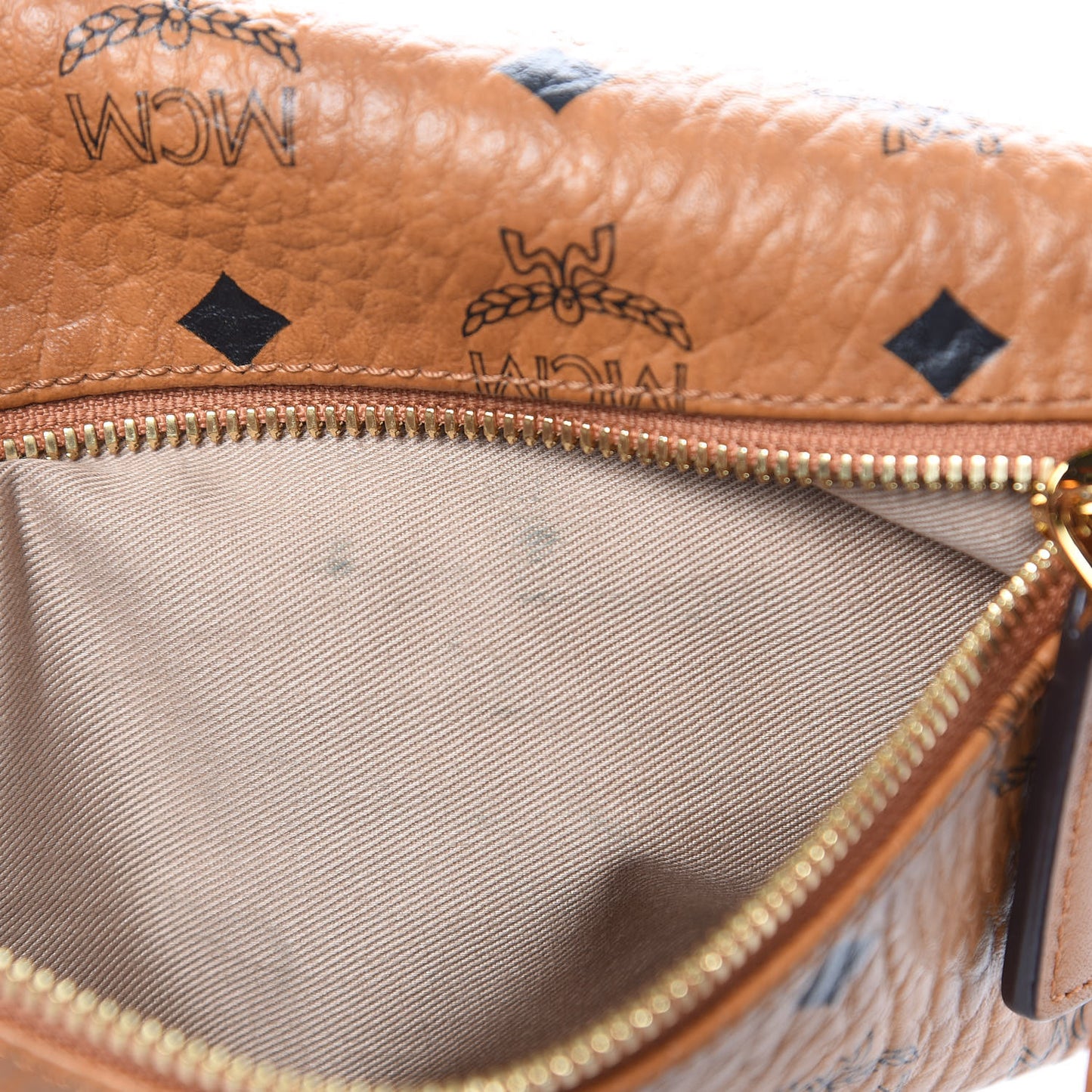 Visetos Small Fusten Belt Bag Cognac