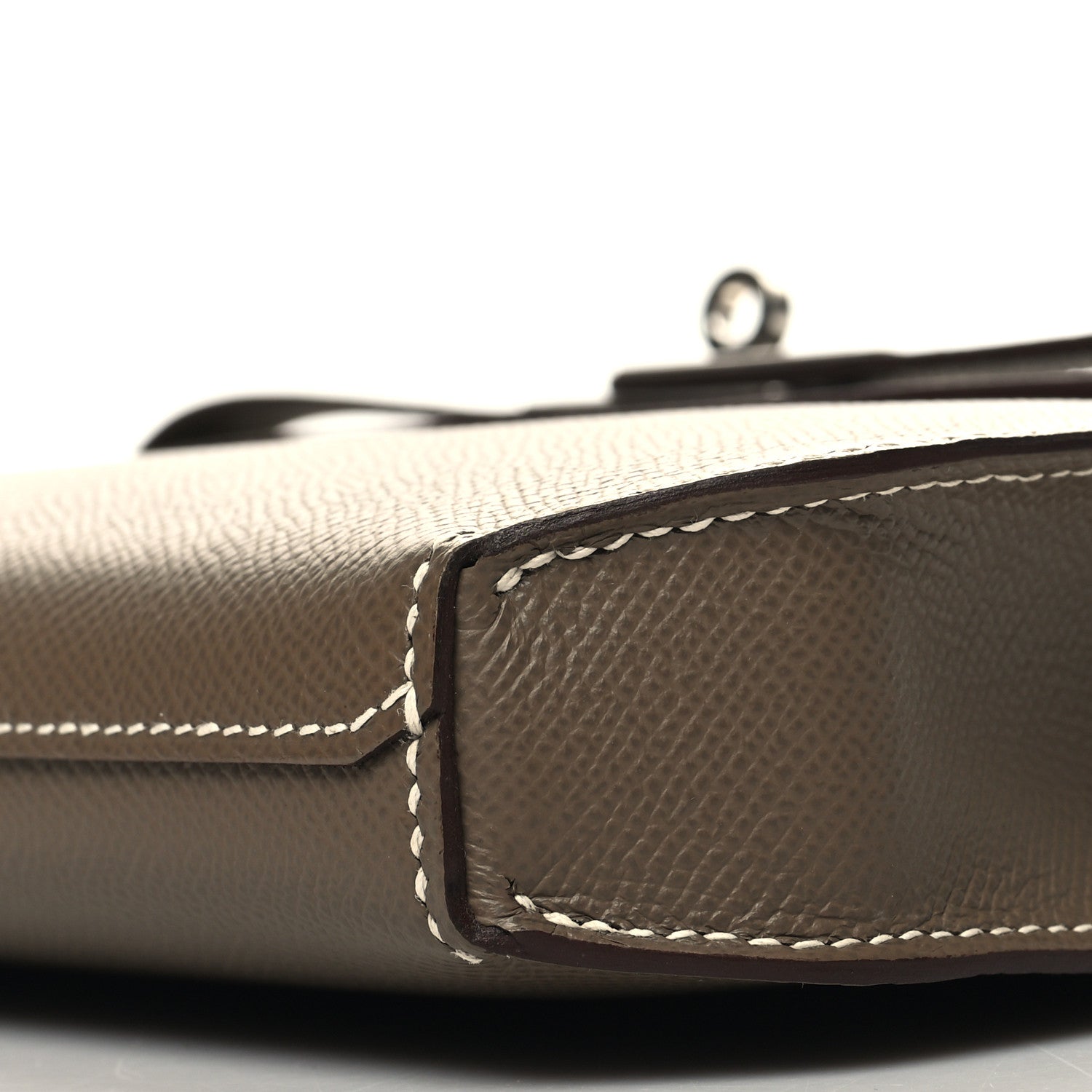 Hermes Epsom Kelly Depeches 25 Pouch Etoupe 10 of 11