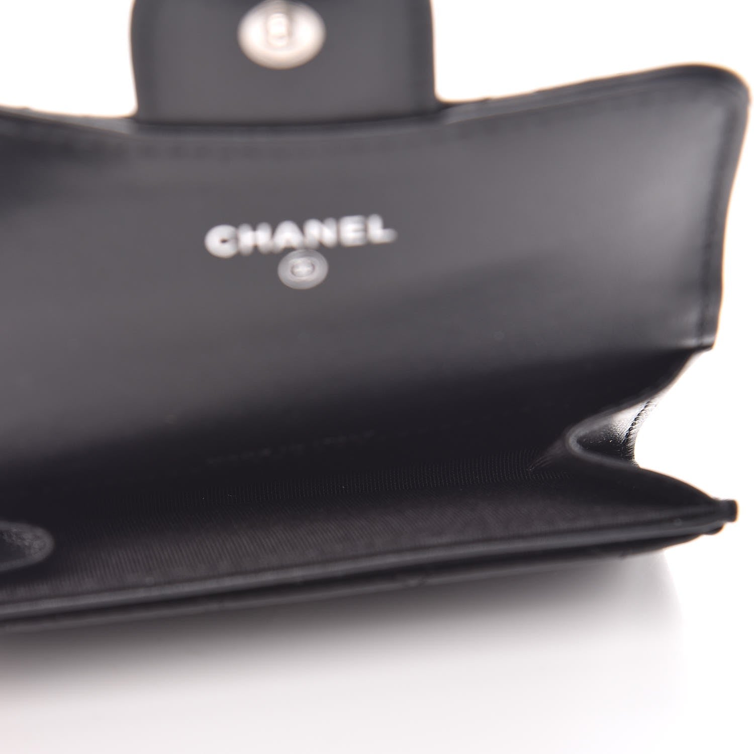 Chanel Aged Calfskin Quilted Reissue Flap Card Holder So Black 5 of 8