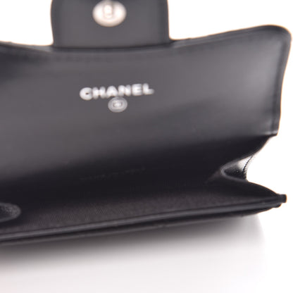 Chanel Aged Calfskin Quilted Reissue Flap Card Holder So Black 5 of 8