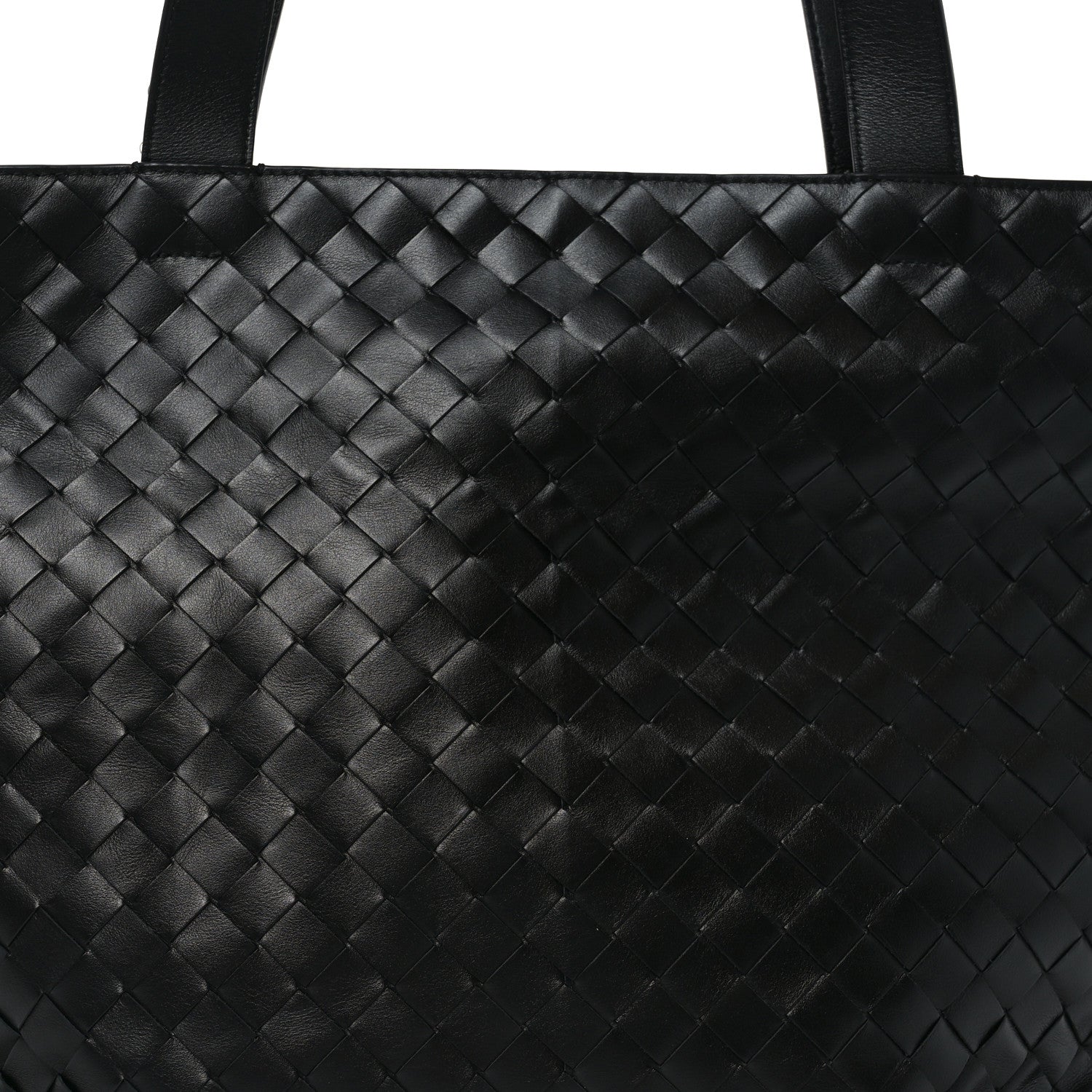 Bottega Veneta Calfskin Intrecciato Small Zipped Tote Black 9 of 11