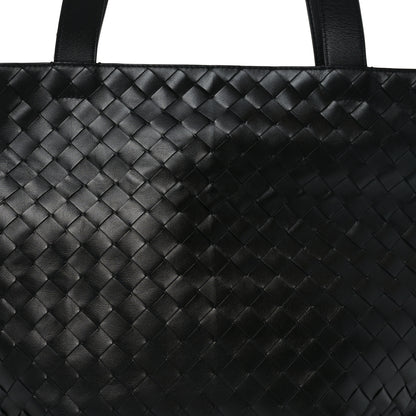 Bottega Veneta Calfskin Intrecciato Small Zipped Tote Black 9 of 11