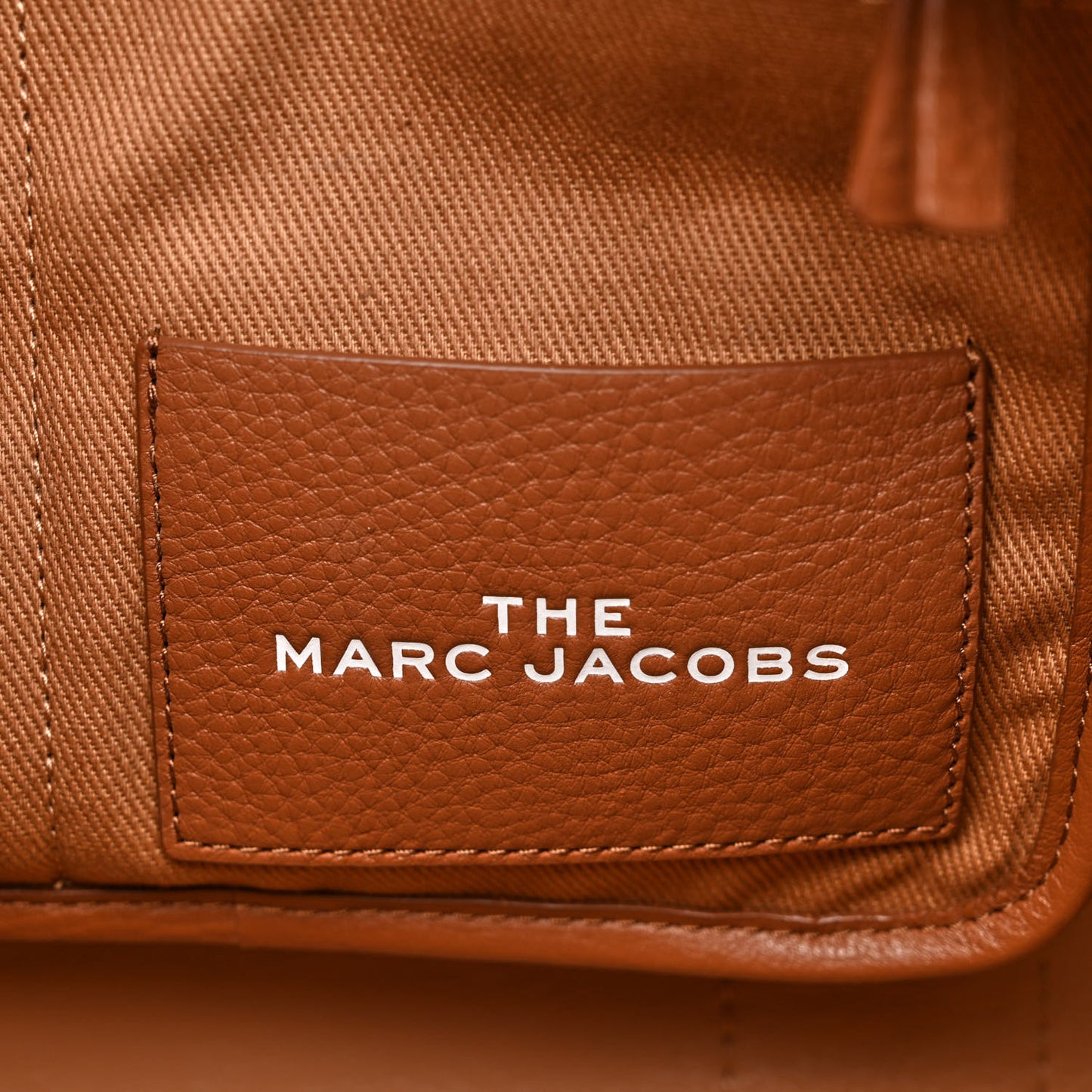 Grained Calfskin Large The Tote Bag Argan Oil