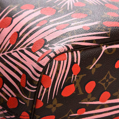 Louis Vuitton Monogram Jungle Dots Neo Neverfull MM Sugar Pink Poppy 11 of 12