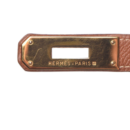 Hermes Courchevel Kelly Retourne 35 Gold 13 of 40