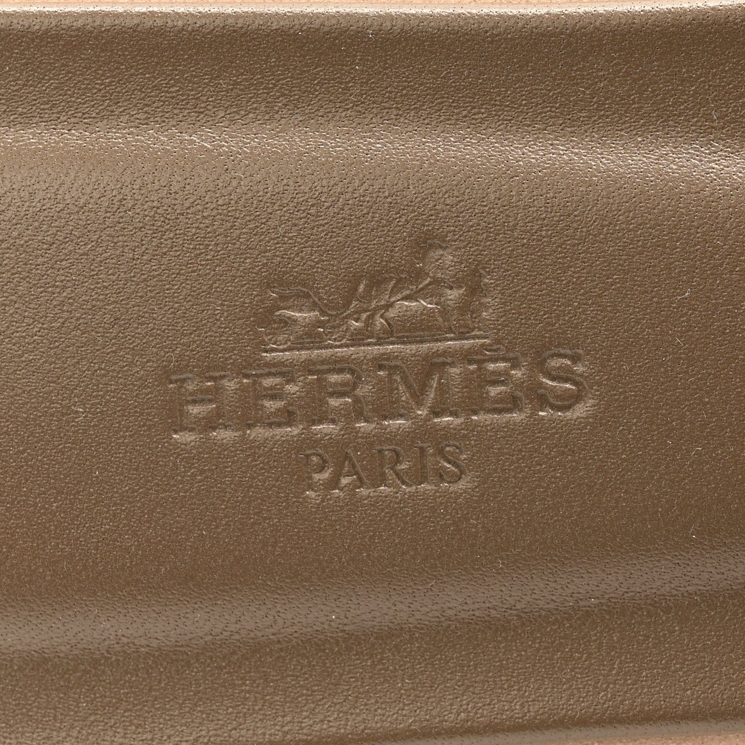 Hermes Epsom Oran Sandals 38 Etoupe 7 of 11