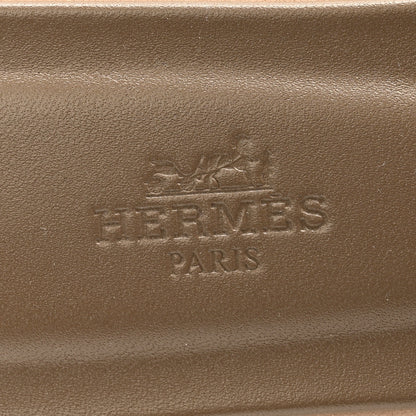 Hermes Epsom Oran Sandals 38 Etoupe 7 of 11