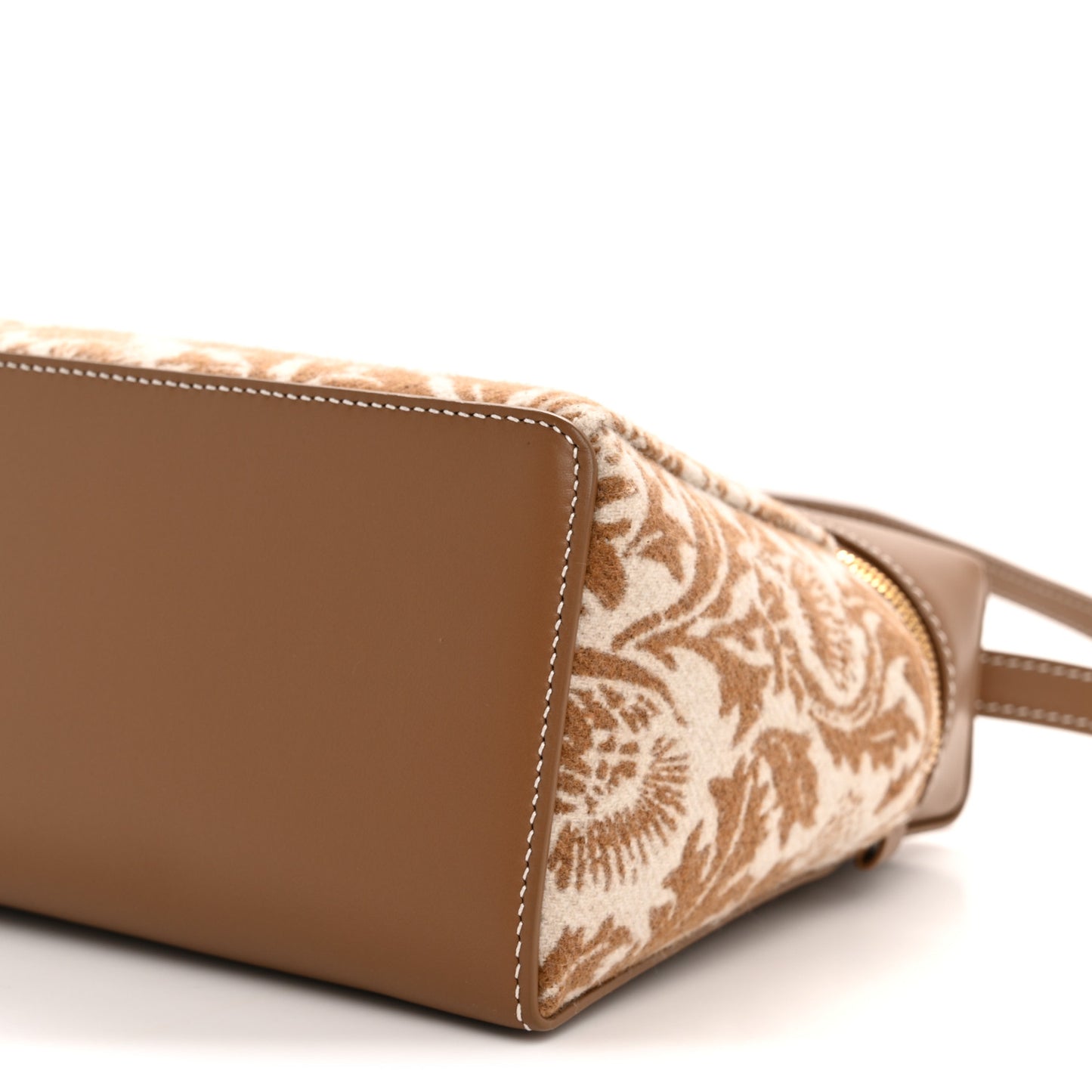 Calfskin Wool Cashmere Close Up Cardo Extra Bag L27 Golden Chestnut Sun Gold