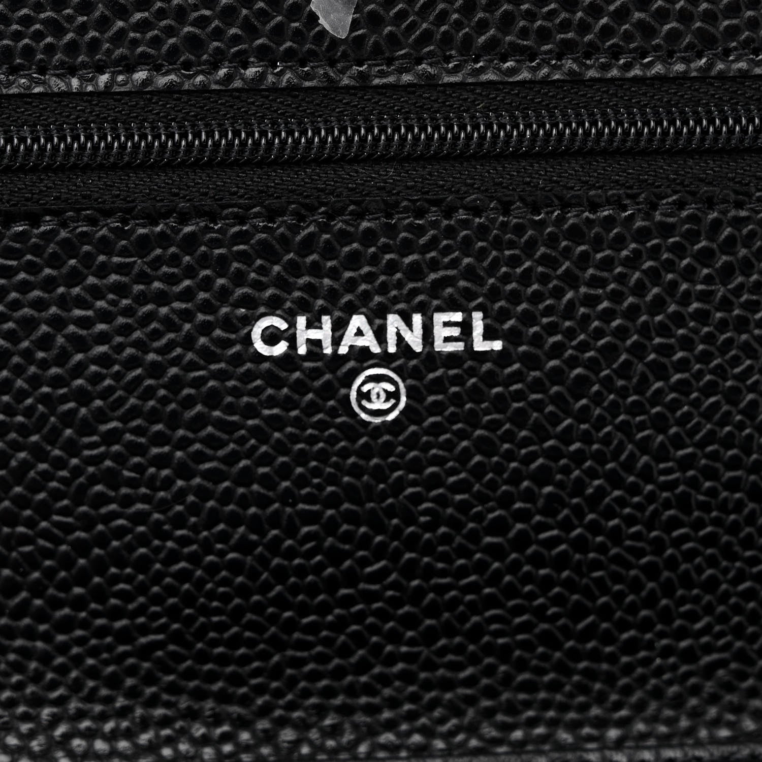 Chanel Caviar Quilted Wallet on Chain WOC Black 6 of 12