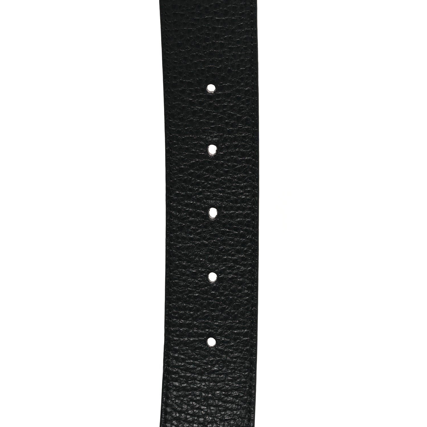 Gucci Dollar Calfskin Double G Reversible 37mm Belt 100 40 Black New Acero 5 of 7