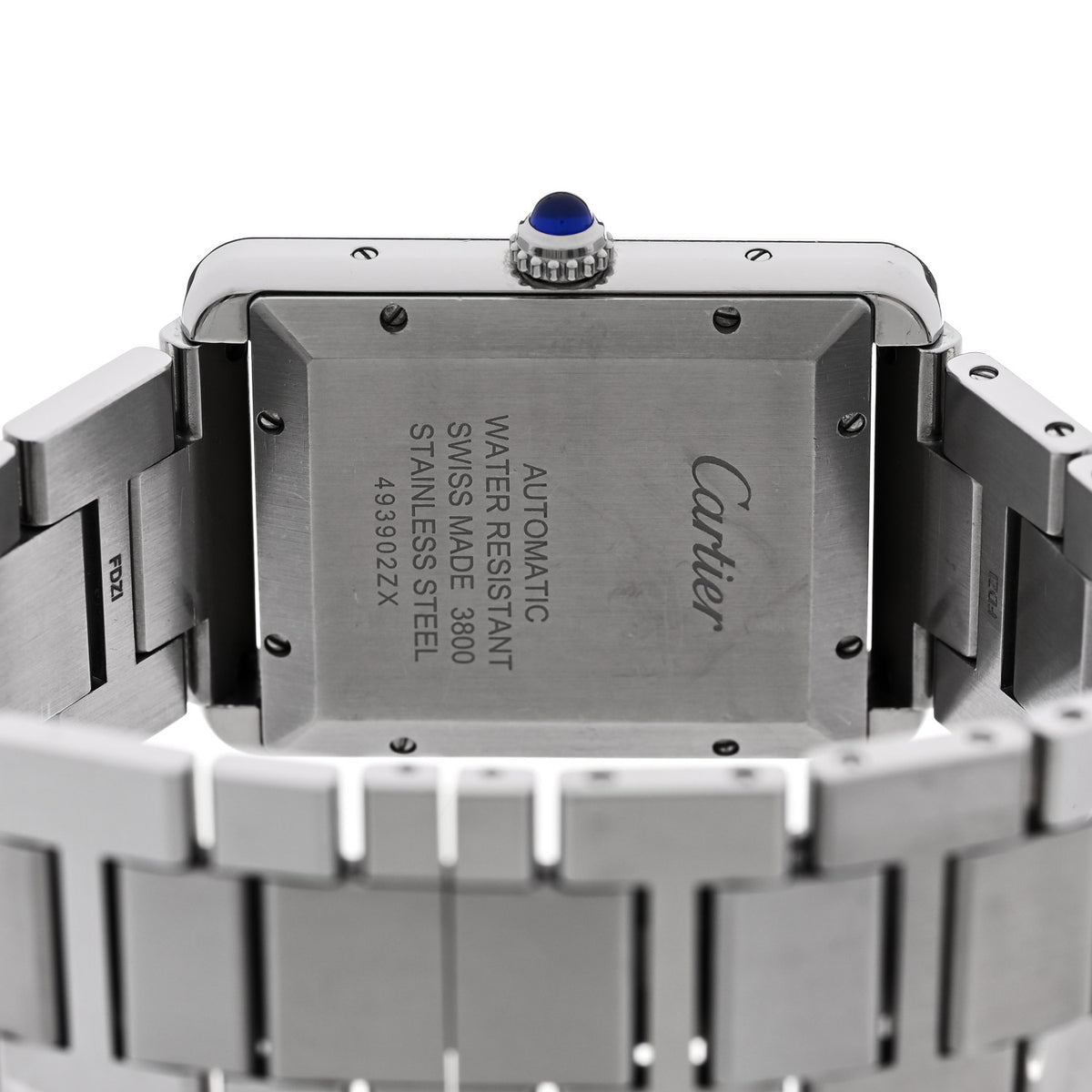 Stainless Steel 31mm Tank Solo Automatic Watch