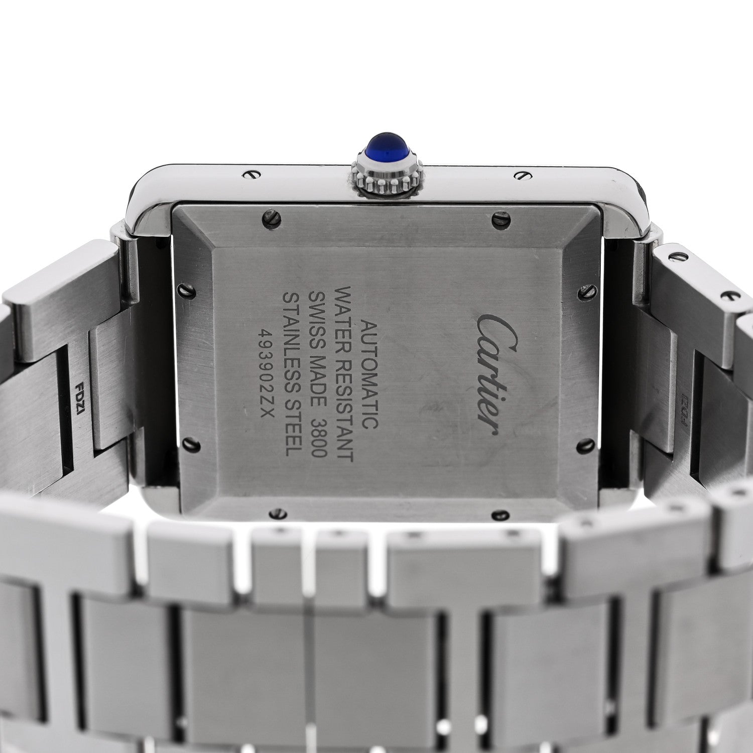 Cartier Stainless Steel 31mm Tank Solo Automatic Watch 4 of 5