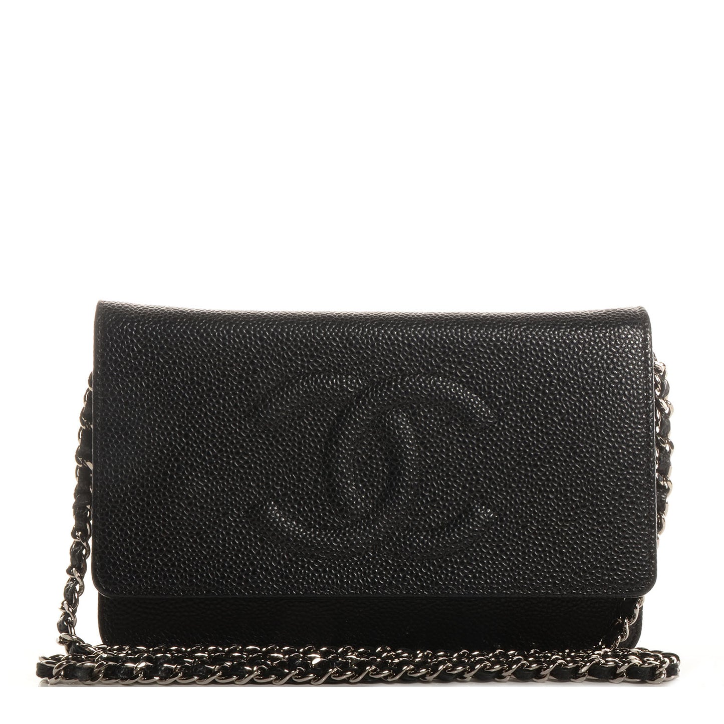 Caviar Timeless CC Wallet on Chain WOC Black