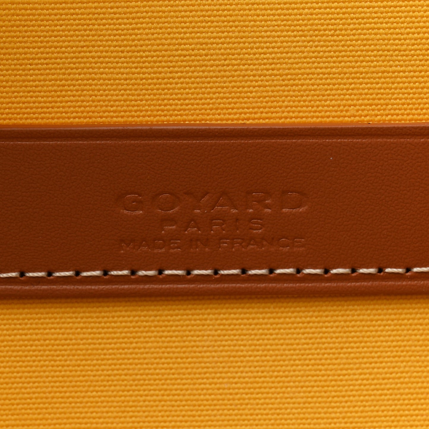 Goyardine Muse Vanity Case Black Gold