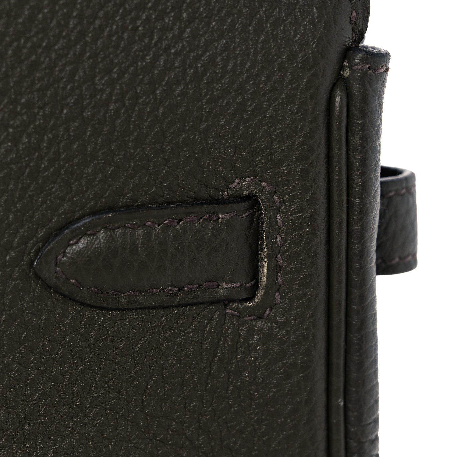 Hermes Togo Birkin 25 Vert De Gris 10 of 11