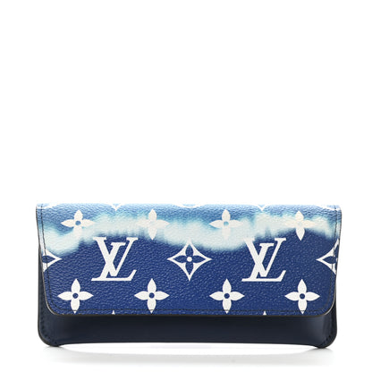 Louis Vuitton Monogram Escale Sunglass Case Blue 1 of 9