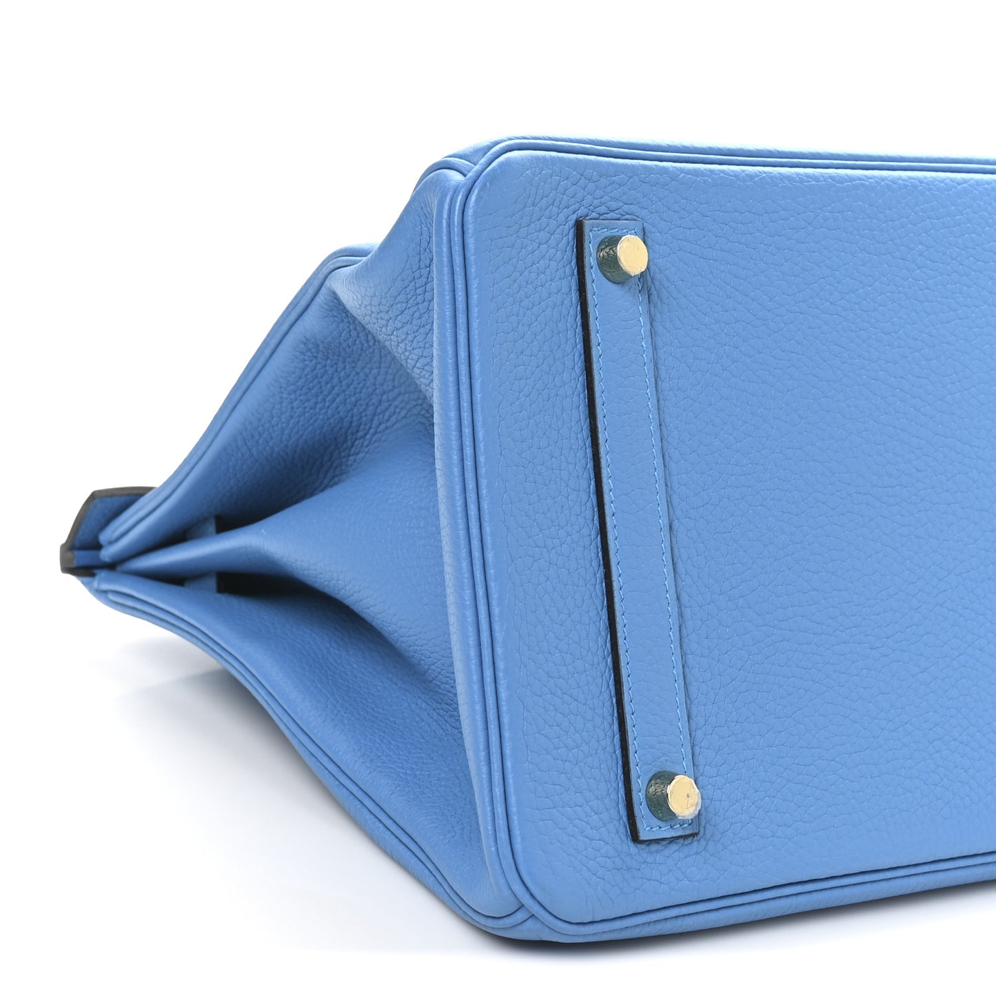 Taurillon Clemence BIRKIN 35 Bleu Zanzibar