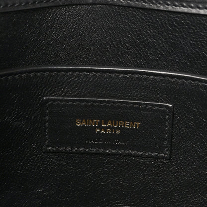 Saint Laurent Smooth Calfskin Manhattan Shoulder Bag Black 5 of 8