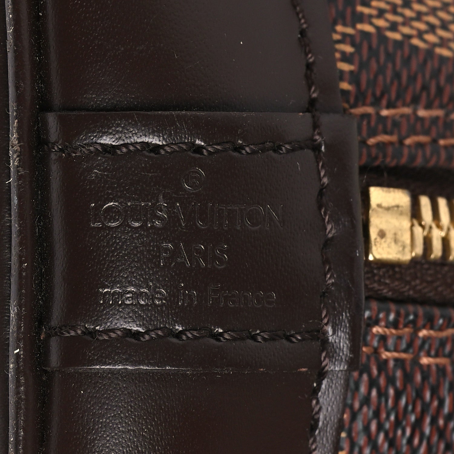 Louis Vuitton Damier Ebene Alma PM 6 of 9
