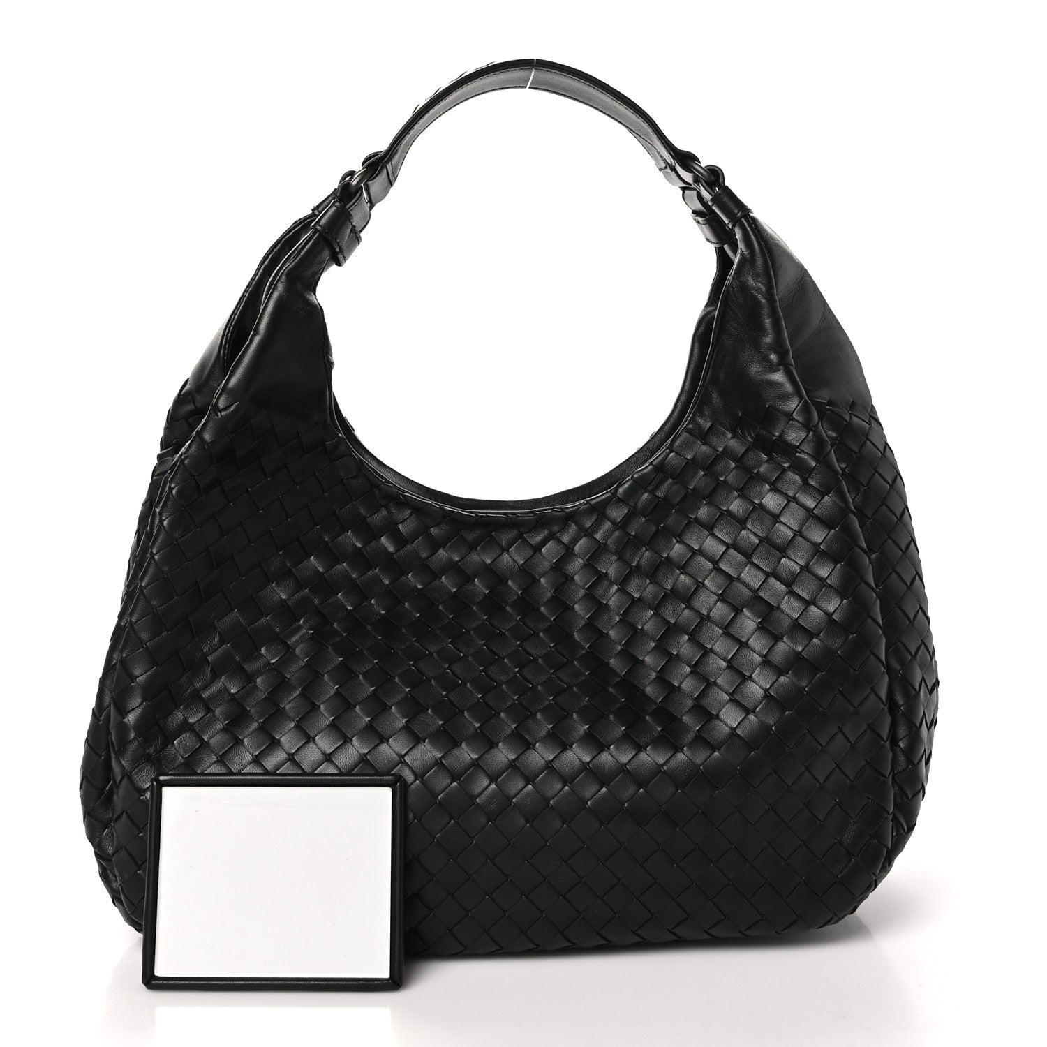 Bottega Veneta Nappa Intrecciato Medium Campana Hobo Black 3 of 10
