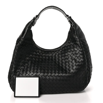 Bottega Veneta Nappa Intrecciato Medium Campana Hobo Black 3 of 10