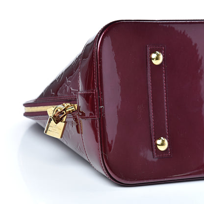 Louis Vuitton Vernis Alma GM Rouge Fauviste 8 of 14