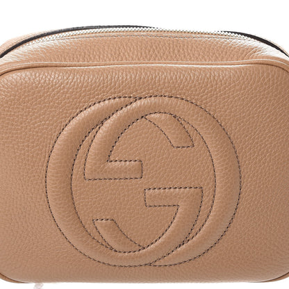 Gucci Pebbled Calfskin Small Soho Disco Bag Rose Beige 8 of 8