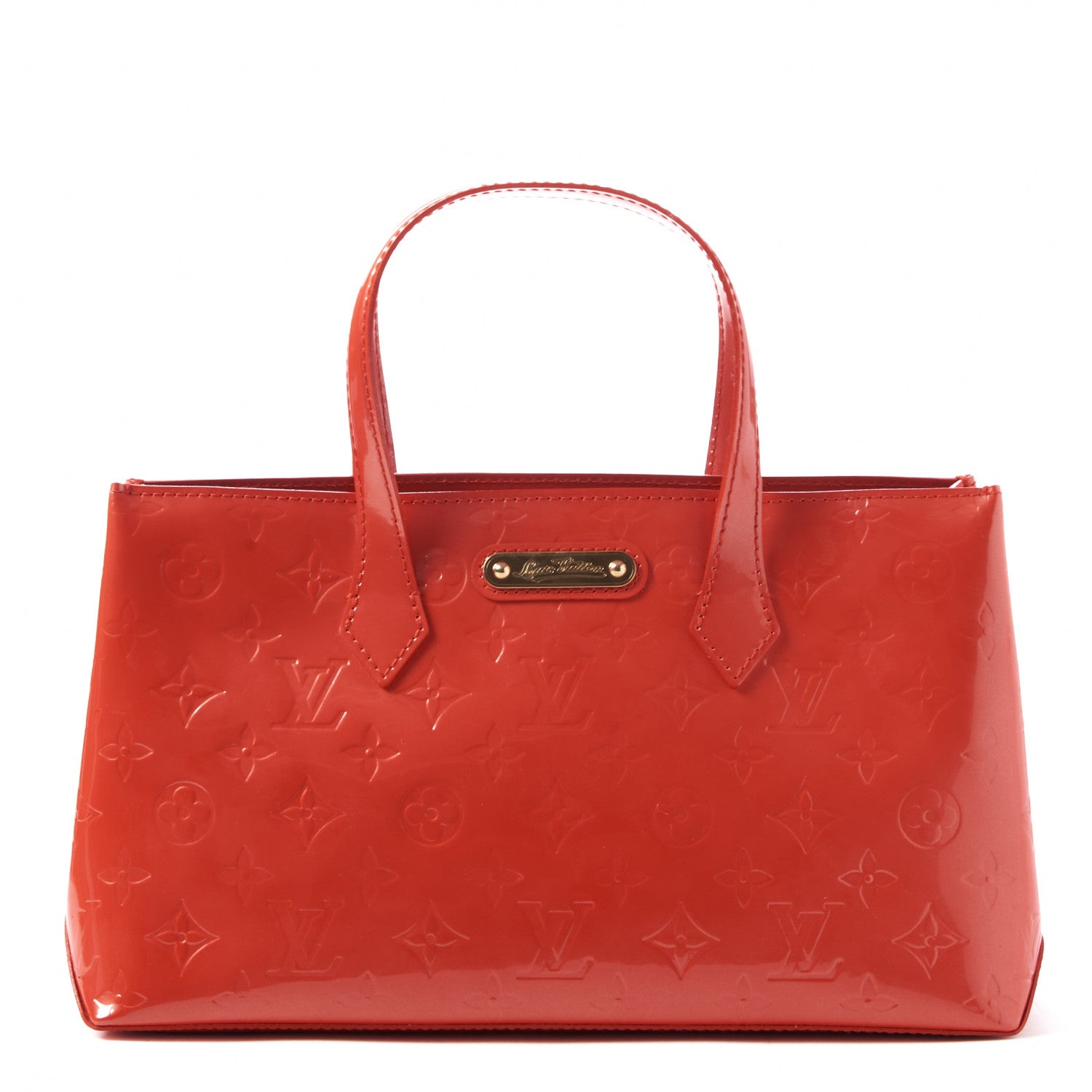 Louis Vuitton Vernis Wilshire PM Orange Sunset 1 of 8