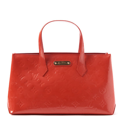 Louis Vuitton Vernis Wilshire PM Orange Sunset 1 of 8