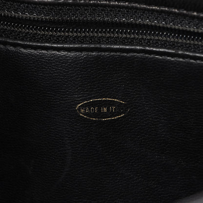 Chanel Lambskin Flap Shoulder Bag Black 7 of 10