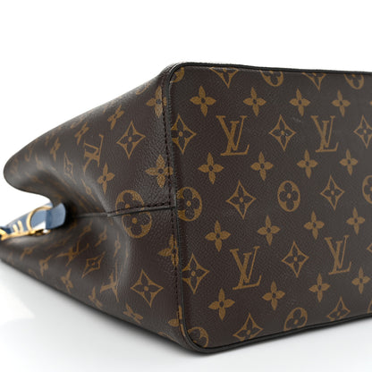 Louis Vuitton Monogram Neonoe MM Blue Jean 8 of 9
