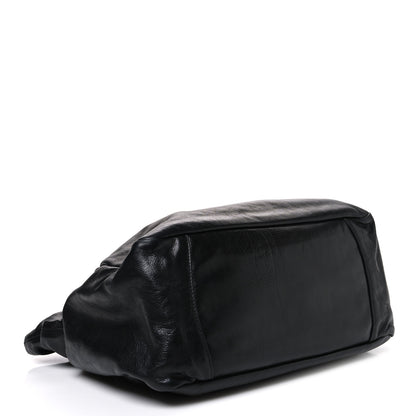 Prada Nappa Frills Tote Black 4 of 10