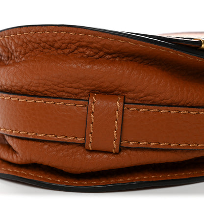 Chloe Grained Calfskin Small Marcie Saddle Bag Tan 9 of 10