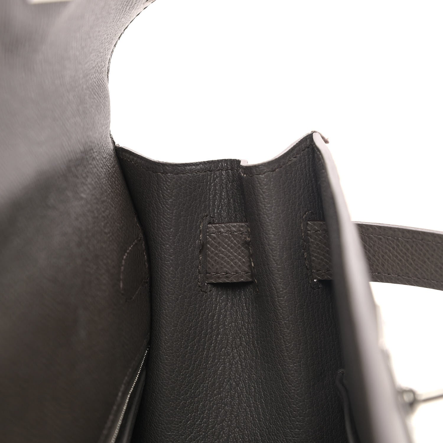 Hermes Epsom Kelly Sellier 32 Etain 17 of 41
