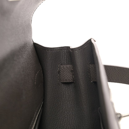 Hermes Epsom Kelly Sellier 32 Etain 17 of 41