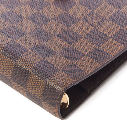 Louis Vuitton Damier Ebene Medium Ring Agenda Cover 4 of 7