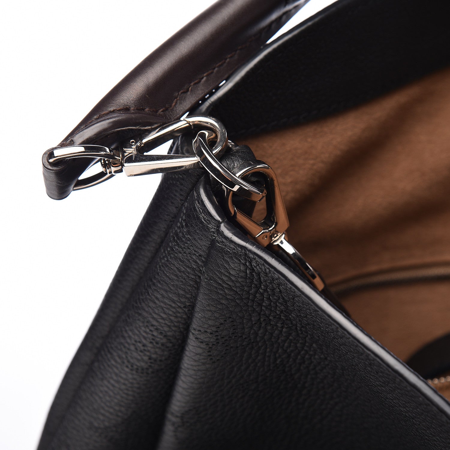 Louis Vuitton Mahina Babylone PM Black 13 of 17