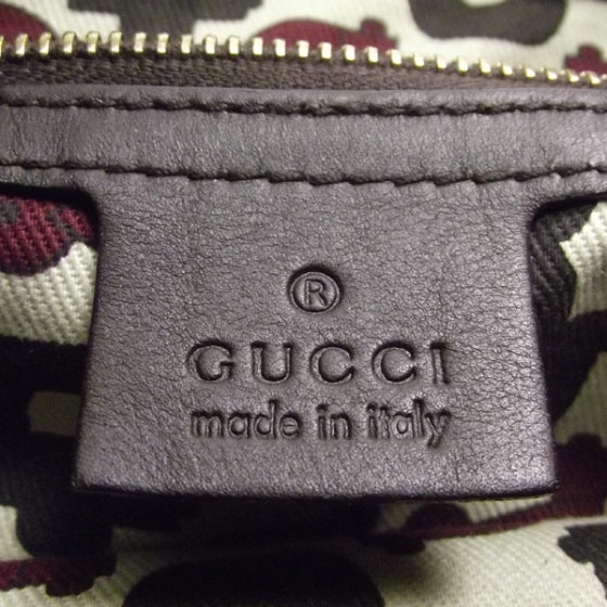Guccissima Creole Hobo Chocolate