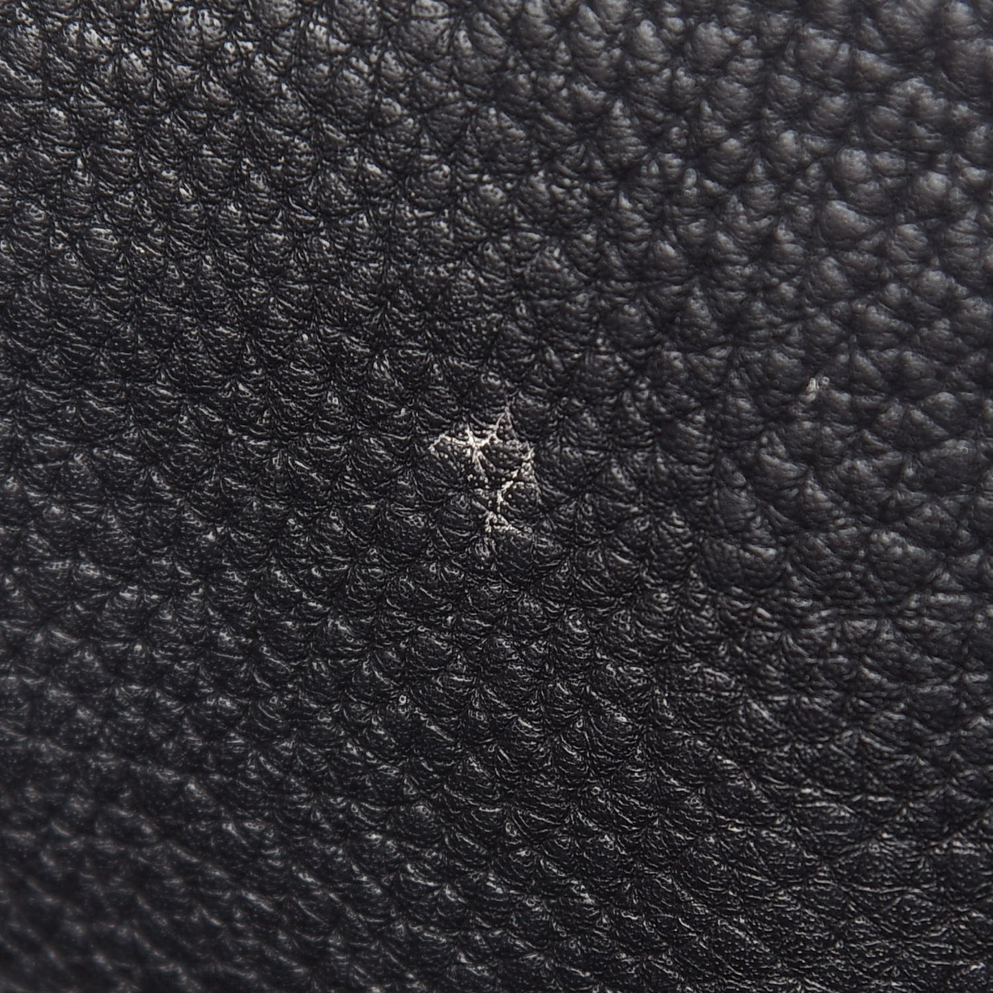 Grained Calfskin Small Supple Sac De Jour Black