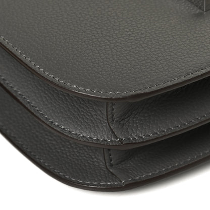MCM Park Avenue Calfskin Small Patricia Crossbody Bag Charcoal 12 of 13