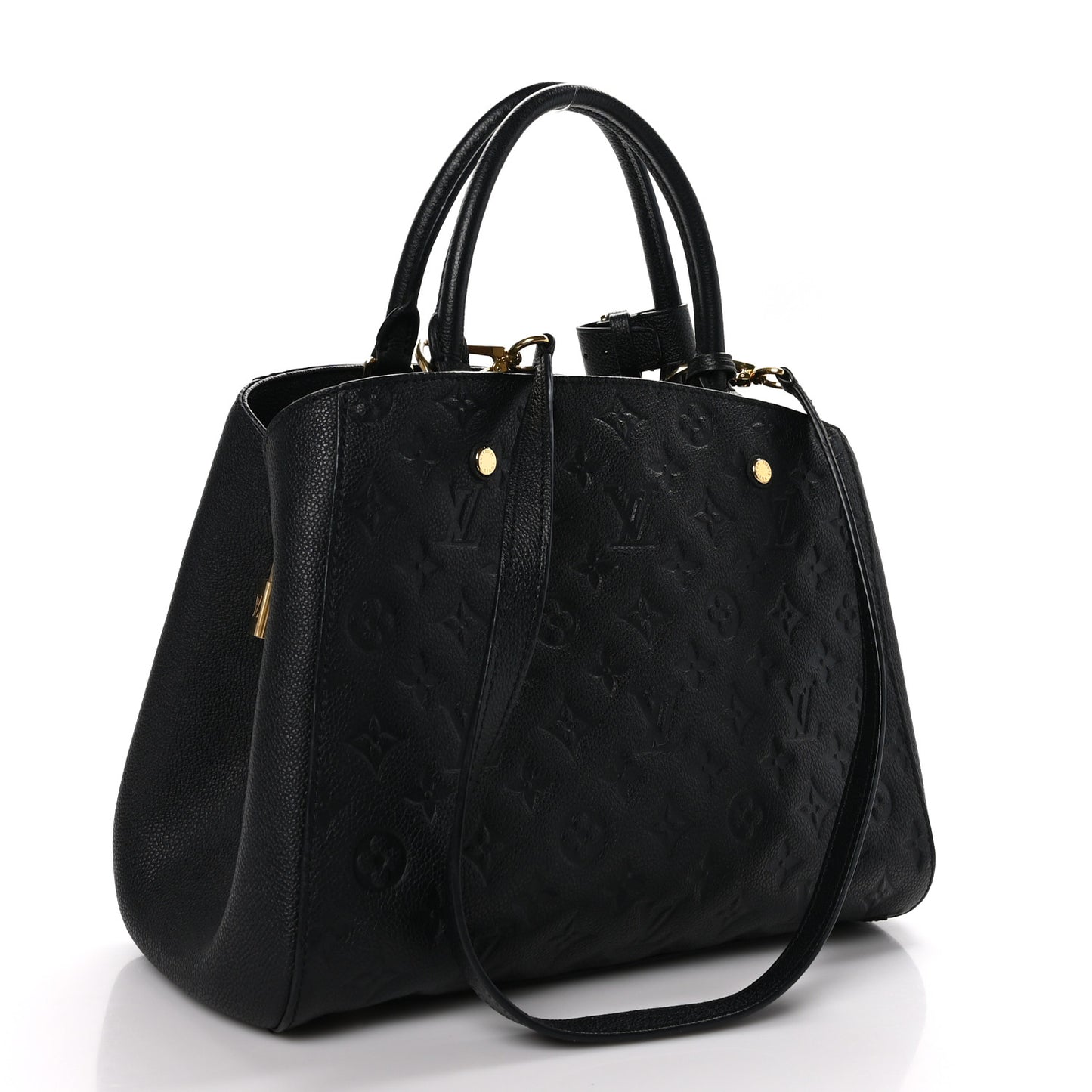 LOUIS VUITTON Empreinte Montaigne MM Black
