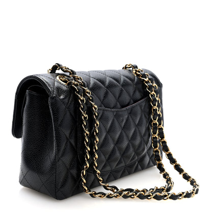 Chanel Caviar Quilted Small Double Flap Black 3 of 10