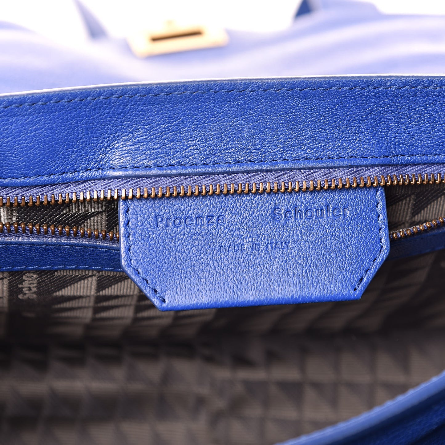 Lambskin Tiny PS1 Satchel Royal Blue