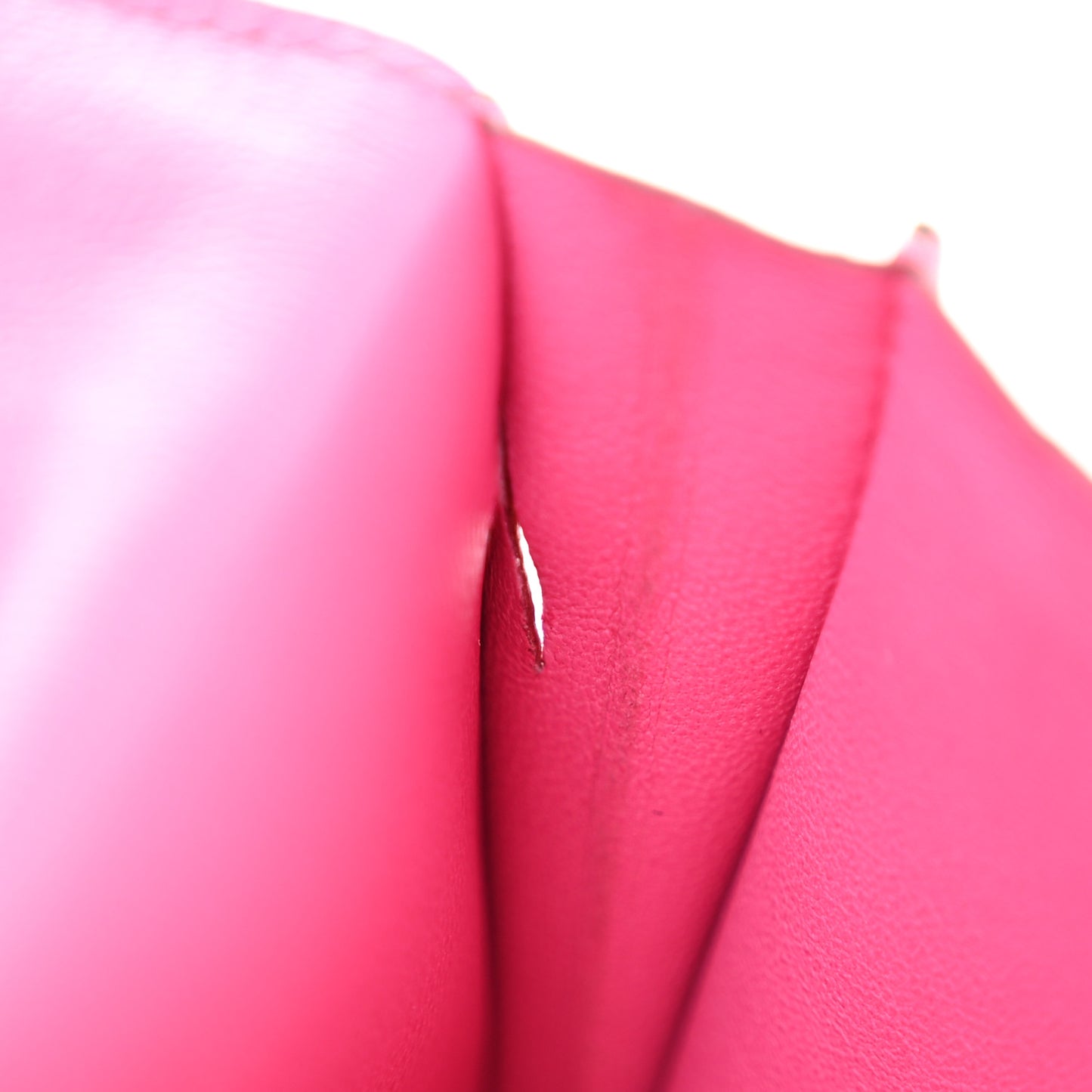 Shiny Alligator Bearn Wallet Rose Scheherazade