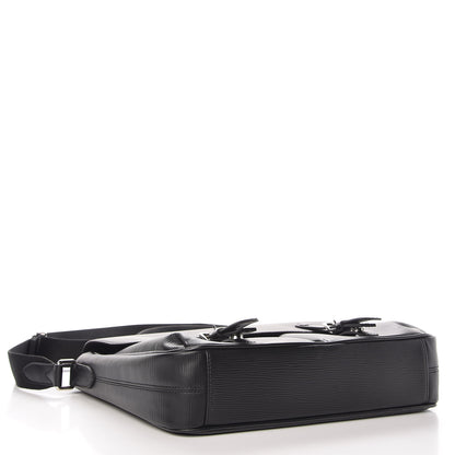 Louis Vuitton Epi Christopher Messenger Black 4 of 9