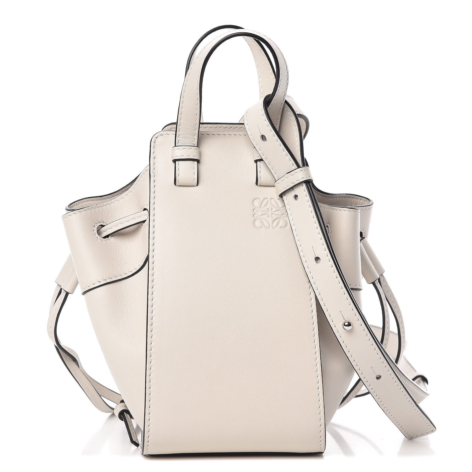 Loewe Calfskin Mini Hammock Shoulder Bag Soft White 1 of 9