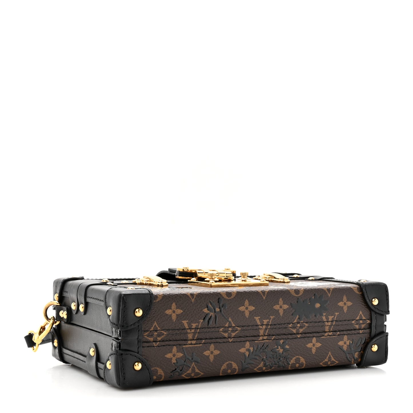 Monogram Blossom Petite Malle Black
