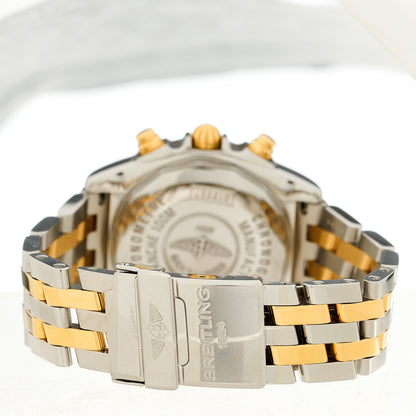 Breitling Stainless Steel 18K Yellow Gold Diamond 39mm Cockpit Chronograph Automatic Watch B13357 5 of 13
